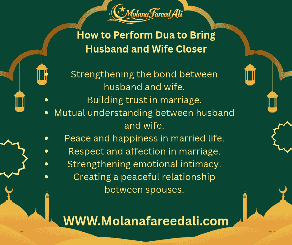 How to Perform Dua to Bring Husband and Wife Closer